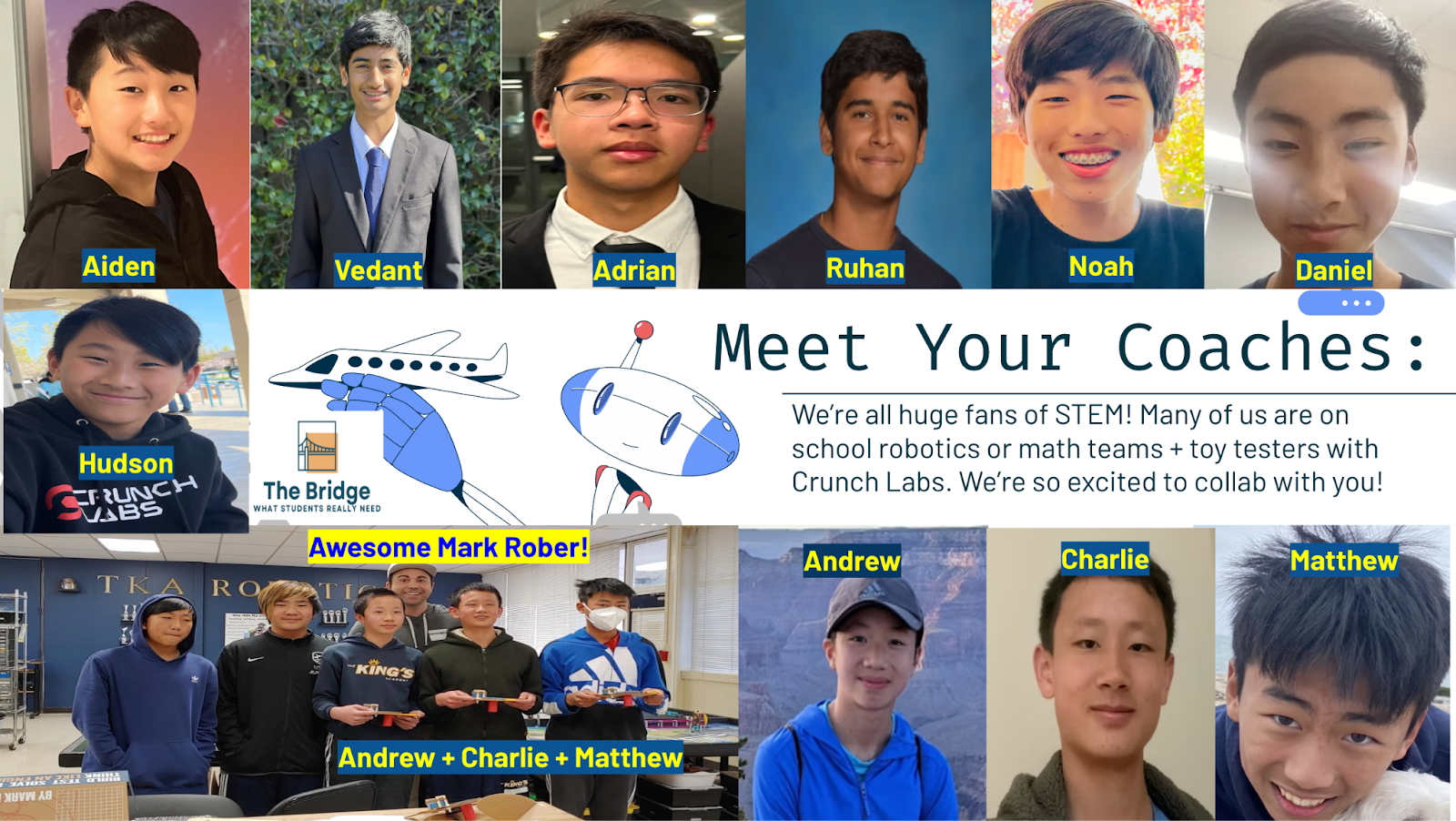 Meet Your Coaches — the Crunch Club coaching team